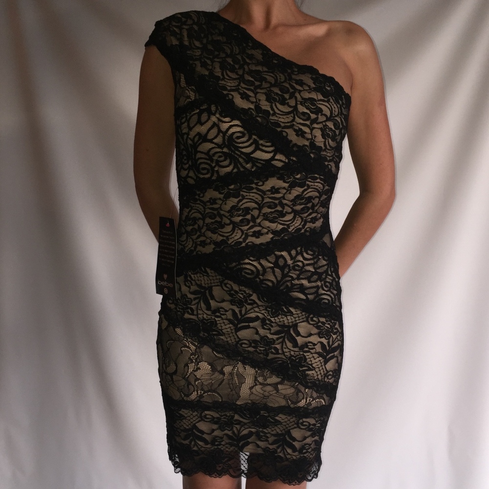 Bebe Lace Dress XXS
